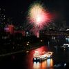 Pesta 3000 kembang api di Tenjin Matsuri (Taku Hosokawa/Asahi Shimbun). Pesta 3000 kembang api di Tenjin Matsuri (Taku Hosokawa/Asahi Shimbun).