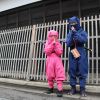Dua orang anak yang berpakaian seperti ninja (PR Times). Dua orang anak yang berpakaian seperti ninja (PR Times).