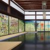 lukisan di pintu geser karrya Kenichi Kitami. lukisan di pintu geser karrya Kenichi Kitami.