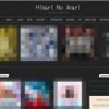 Tampilan situs web hikari no akari Tampilan situs web hikari no akari