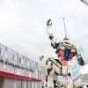 Gundam RX-78F00/E berukuran raksasa di Osaka Expo Gundam di Osaka Expo
