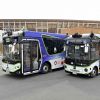 Dua jenis bus tanpa pengemudi yang akan digunakan di Osaka Expo 2025 (Yomiuri).