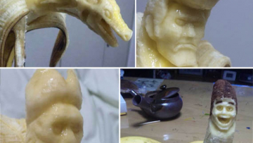 Banana-Sculptures