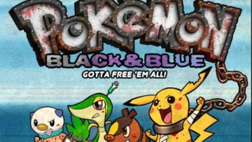pokemon black & blue - peta version