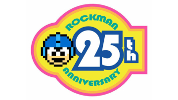 mega man 25th anniversary logo - resize