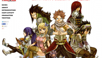 Fairy Tail website