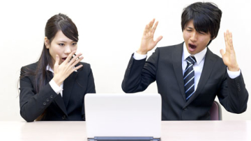 a portrait of young business person