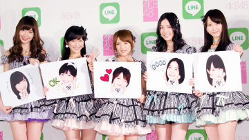 akb48-line-sticker-set
