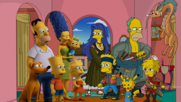 The Simpsons anime chara