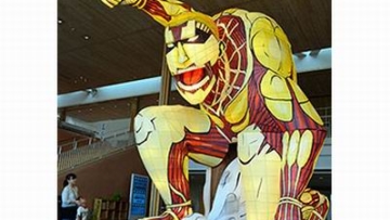 Arak-arakan Armored Titan menjadi daya tarik wisatawan ke prefektur Oita, Jepang2