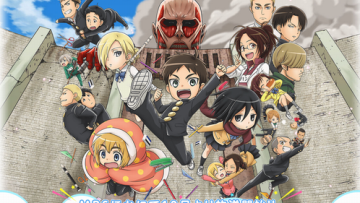 Desain karakter dan artwork untuk 'Attack on Titan Junior High' telah terungkap (1)