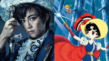 Erika Ikuta (Nogizaka46) berperan sebagai Sapphire dalam drama musikal Princess Knight (Ribon no Kishi)