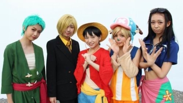 Idol group Wa-Suta ber-cosplay sebagai karakter ONE PIECE! (1)