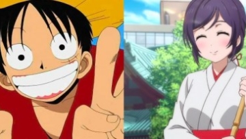 One Piece Love Live cover