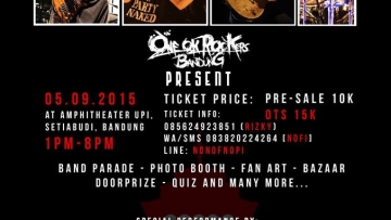 Tribute to ONE OK ROCK by OORer BANDUNG - 5 September 2015