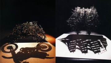 Wow! Seniman Jepang mengubah sampah menjadi karya seni ilusi bayangan!