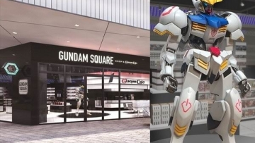 Kafe & toko GUNDAM SQUARE akan dibuka di Suita, Jepang
