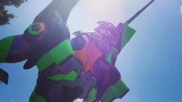 Kolaborasi Evangelion Rest Area Shizuoka