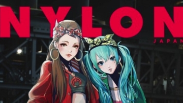 Namie Amuro Hatsune Miku NYLON copy