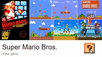 Super Mario Bros Google