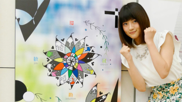 Yumi Wakatsuki (Nogizaka46) kembali memenangkan penghargaan Nika Art Exhibition