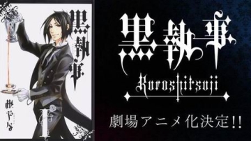 Manga Black Butler (Kuroshitsuji) akan dibuatkan film anime Manga Black Butler (Kuroshitsuji) akan dibuatkan film anime