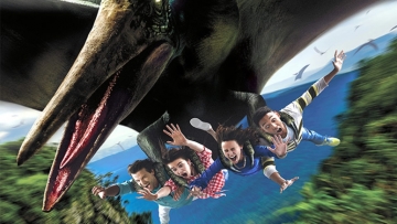 Seru! Taman hiburan di Jepang sediakan wahana untuk terbang dengan dinosaurus! Seru! Taman hiburan di Jepang sediakan wahana untuk terbang dengan dinosaurus!