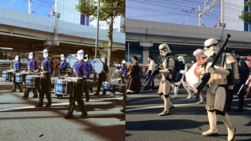 Star Wars Kawasaki Halloween Parade ftrd