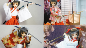 Sugoi! Fans ciptakan boneka Super Dollfie yang dapat menari, bermain biola & pedang katana! (4)