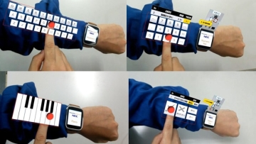 ARmKeypad, keyboard virtual di lengan kini telah dikembangkan di Jepang (1)
