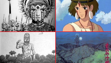 Mononoke Hime Mudmen Papua