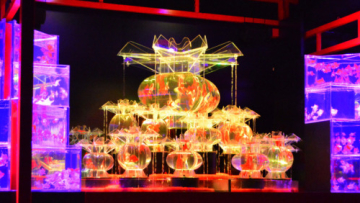 Seni Akuarium Nijo Castle Kyoto