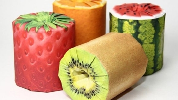 Tisu Toilet Gulung Buah-Buahan