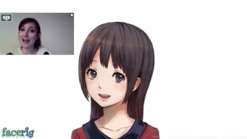 2D FaceRig Steam Menjadi Gadis Anime 2D 1