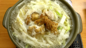 Jangan Buang Tulang Sisanya; Cara Membuat Sup Fried Chicken Natal ala Jepang