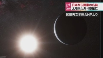 Jepang mengusulkan 4 nama untuk planet yang ditemukan astronomnya