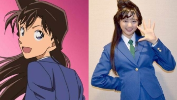 Penata rambut dan model dari Jepang ini berhasil menirukan gaya rambut Ran (Detective Conan)