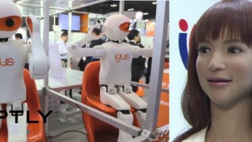 Wow! Pameran robot-robot canggih dibuka di Tokyo!