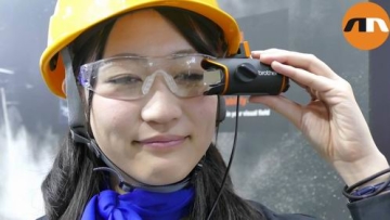 Beraneka gadget aneh ditampilkan di Japan Wearable Expo