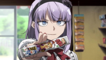 Dagashi Kashi Dapat Produk Cemilan Sendiri Butamen Baby Star - hulu.com