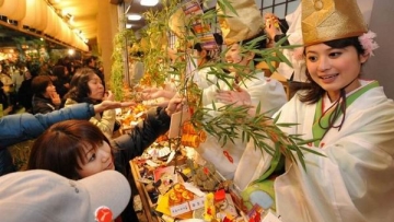 Festival Toka Ebisu, festival untuk kemakmuran bisnis di Jepang (1)