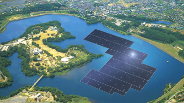 Jepang sedang membangun pembangkit listrik tenaga surya terapung & terbesar di dunia