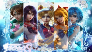 Kawaii! Para karakter Sailor Moon tampil cantik dalam fan art karya seniman ini! (2)