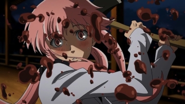 Seberapa Mungkinkah Kalian akan Tewas dalam Anime Horor? - Yuno gasai - funnyjunk.com