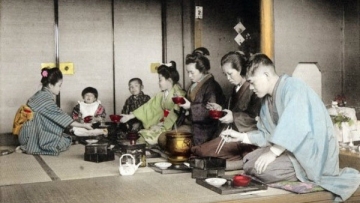 Suasana Tahun Baru pada masa Periode Meiji terangkum dalam foto-foto klasik (3)