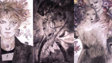 Yoshitaka Amano (Final Fantasy) membuat tribut untuk David Bowie (1)