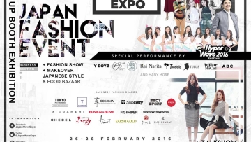 26-28 Februari 2016 JAPAN WAVE EXPO 2016, Central Park & Tribeca Park, Jakarta