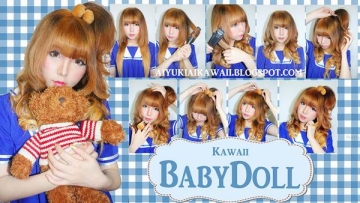 #JSnavigator Aiyuki Aikawa Diary ~ Tutorial Kawaii Babydoll Hairstyle (2)