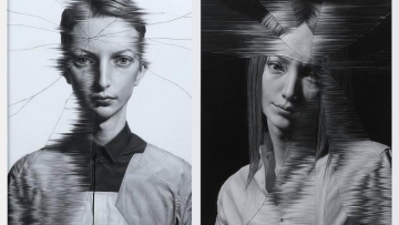 Seniman Jepang ciptakan karya seni menakjubkan menggunakan kaca yang retak