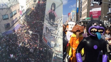 Cosplayer Jepang Membanjiri Jalanan di Osaka